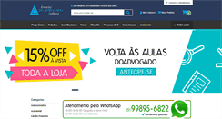 Desktop Screenshot of livrariadoadvogado.com.br